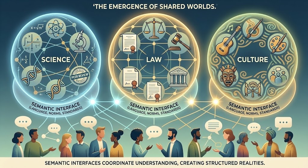The Emergence of Shared Worlds