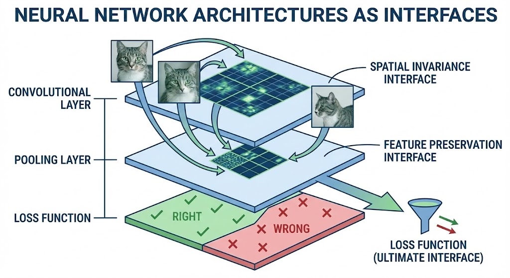 Neural Network Architecture as Interfaces