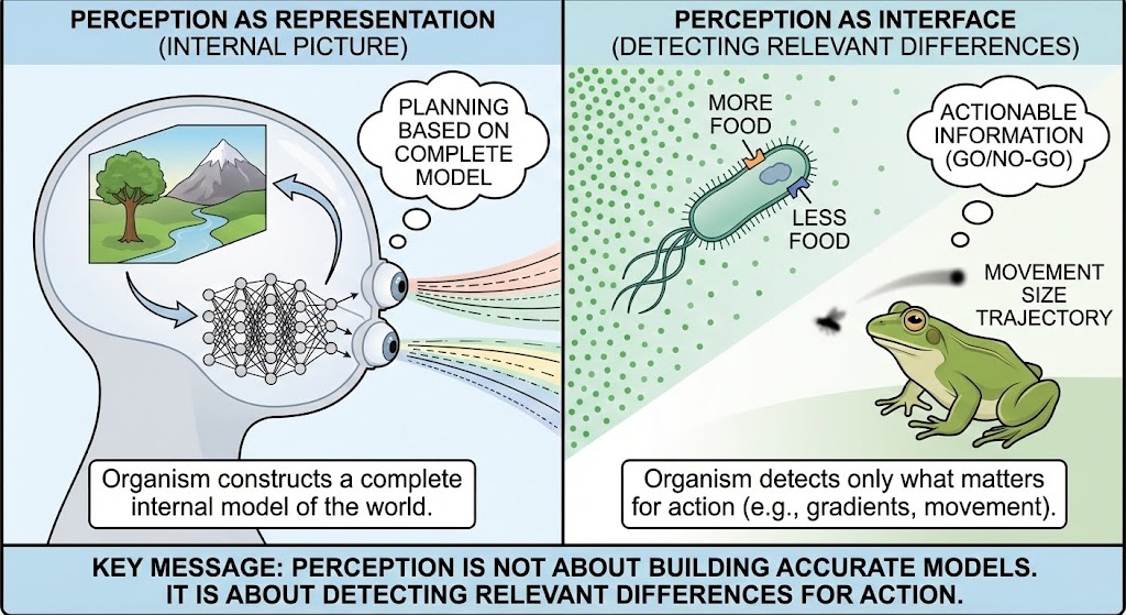 Perception Is Not Representation