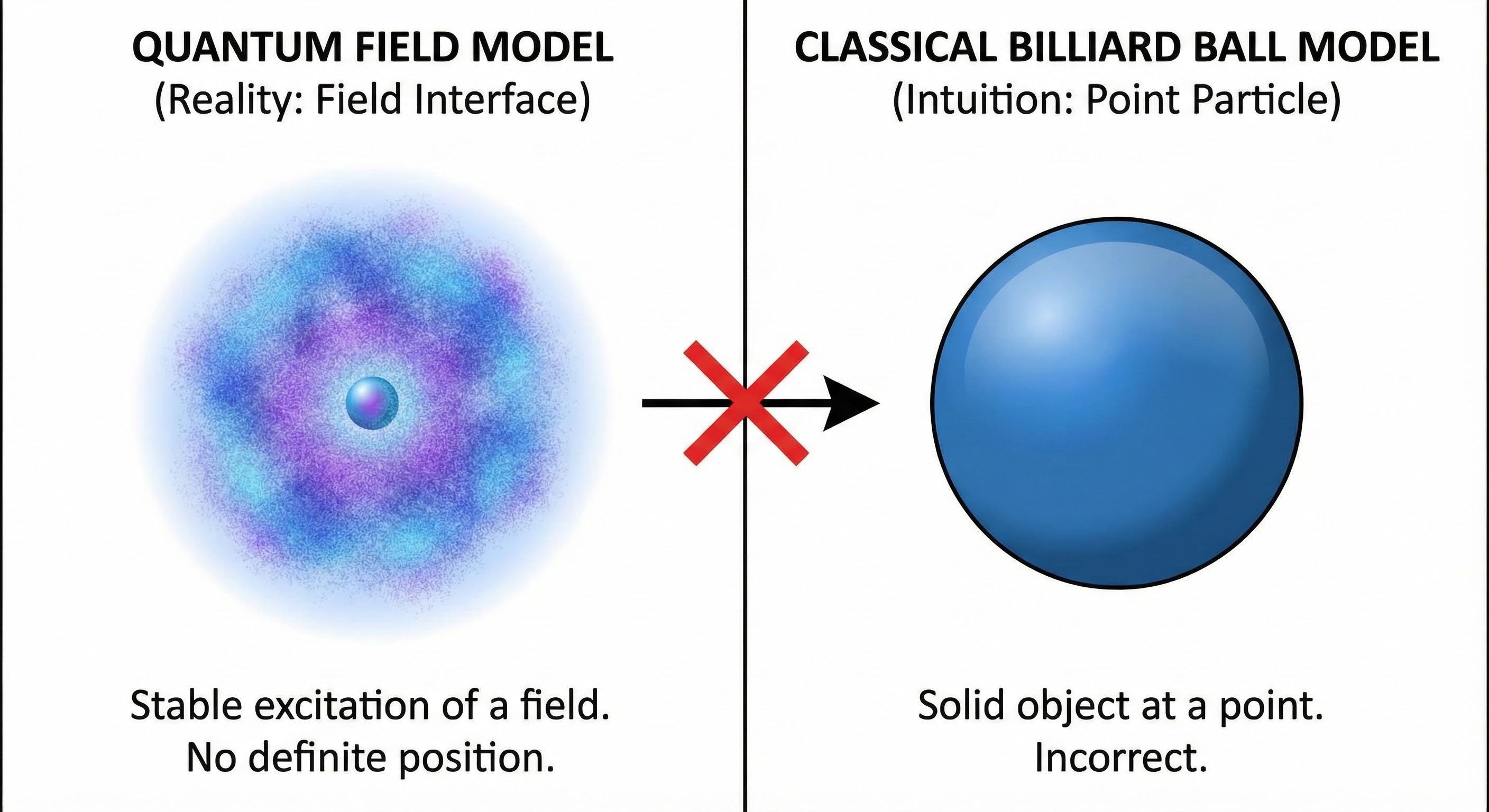 Particles as Stable Patterns