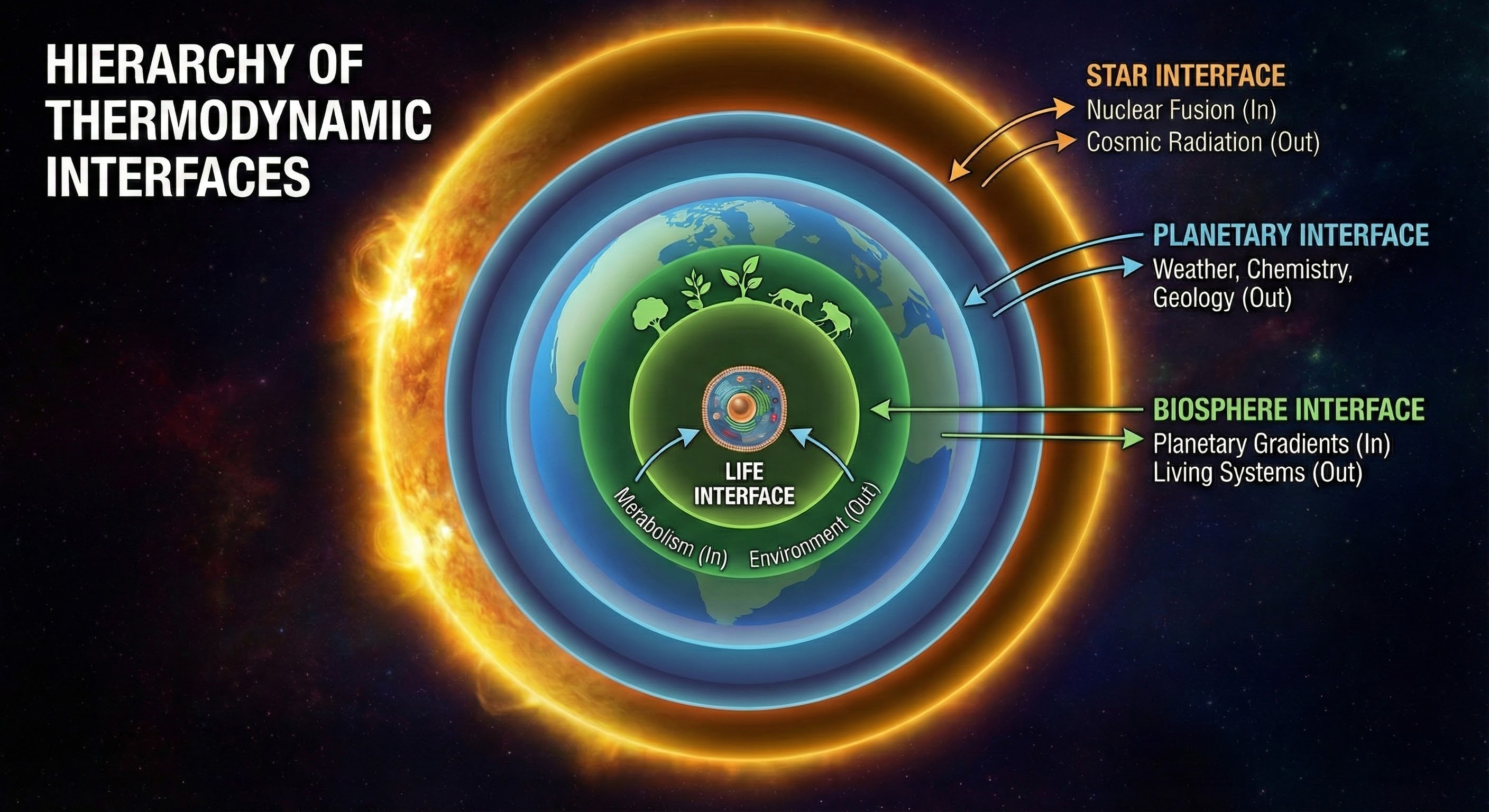 Thermodynamic Interface Stack